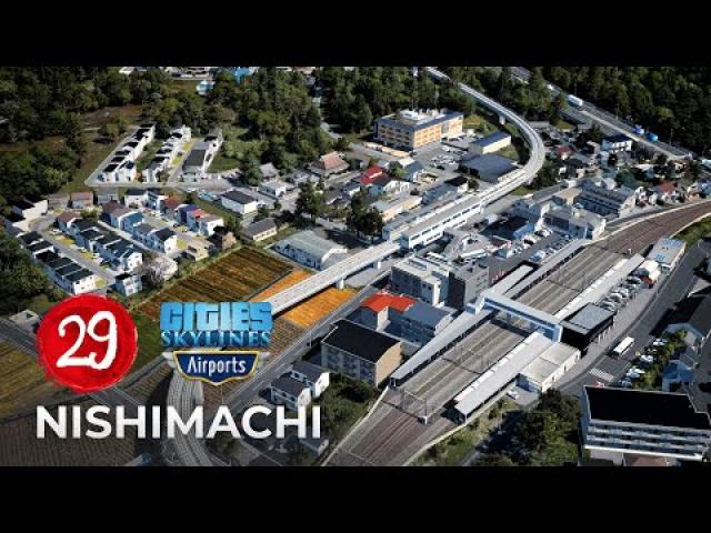 Airport Link Monorail - Nishimachi EP 29 - Cities Skylines