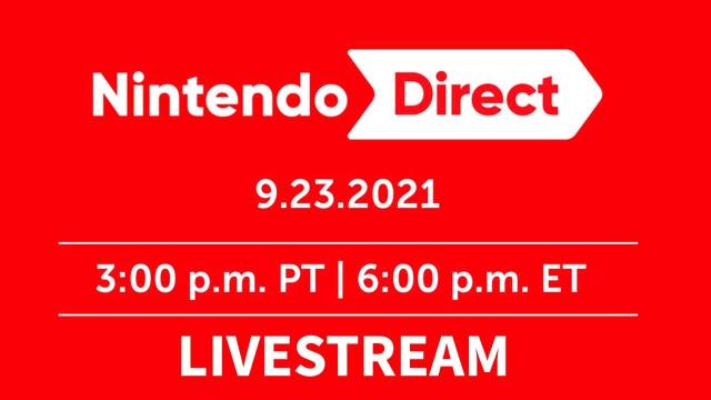Nintendo Direct Livestream (9.23.21)