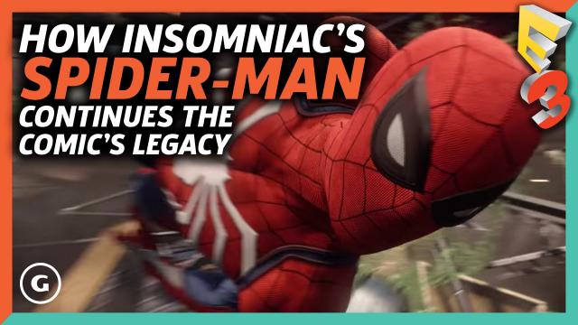 How Insomniac's Spider-Man Continues The Comic's Legacy | E3 2017 GameSpot Show