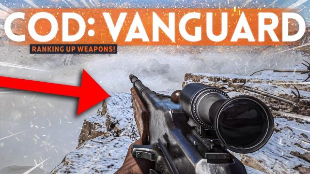 Levelling Up Weapons FAST in Call Of Duty Vanguard!