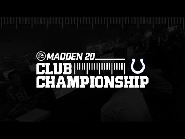 Madden 20 Indianapolis Colts Club Championship