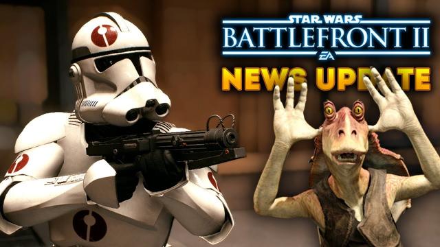 NEWS UPDATE! DICE Discussing New Hunt Modes, Responds About Jar Jar Binks - Star Wars Battlefront 2