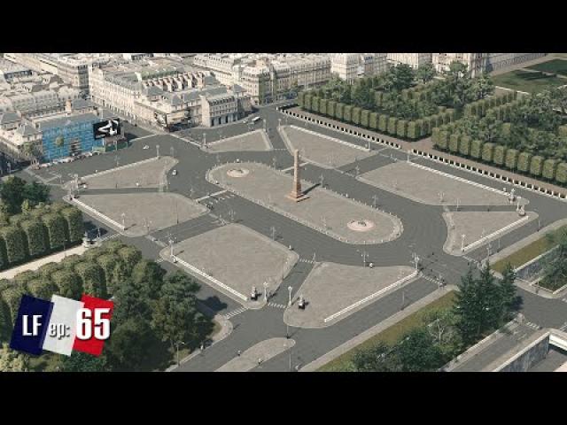 Cities Skylines: Little France - Road madness but I love it! | Place de la Concorde, Paris  #Ep65