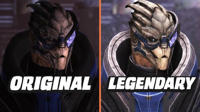 Mass Effect - Legendary vs Original Graphics Comparison | Characters, Eden Prime, Citadel