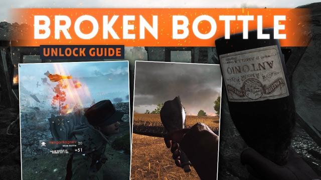 ➤ UNLOCK SECRET BROKEN BOTTLE MELEE WEAPON! - Battlefield 1 Apocalypse DLC (Wine Bottle Locations)