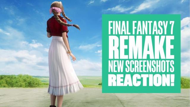 Final Fantasy 7 Remake New Screenshots Reaction: Weapon Upgrades, Aerith's House, Choco Mog & More!