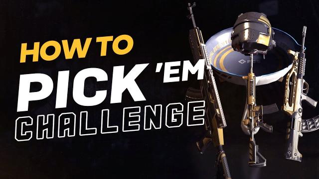 How to enjoy PCS1 Pick’em Challenge | PUBG