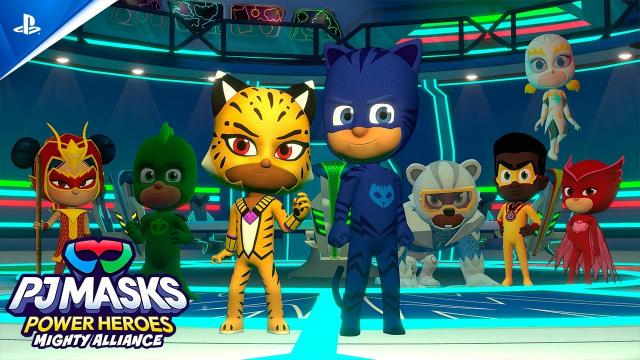 PJ Masks Power Heroes Mighty Alliance - Announcement Trailer | PS5 & PS4 Games