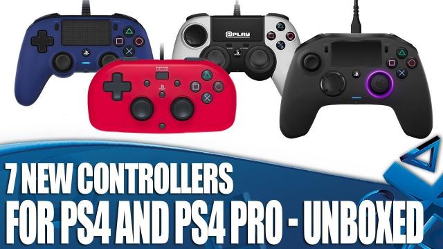 7 New Controllers For PS4 And PS4 Pro - Nacon Revolution 2 and more!