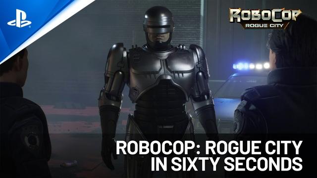 RoboCop: Rogue City in 60 Seconds | PS5 Games