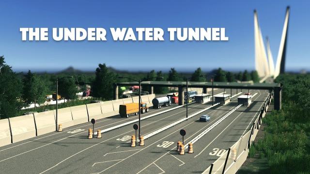 Cities Skylines: The Under Water Tunnel | Build collaboration