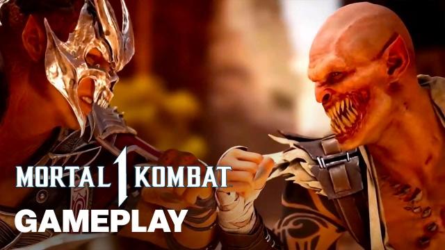Mortal Kombat 1 - General Shao vs Baraka High Level Gameplay w/Motaro Kameo Fatality