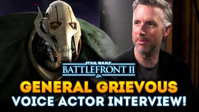 General Grievous Voice Actor Interview! - Star Wars Battlefront 2 Clone Wars DLC News