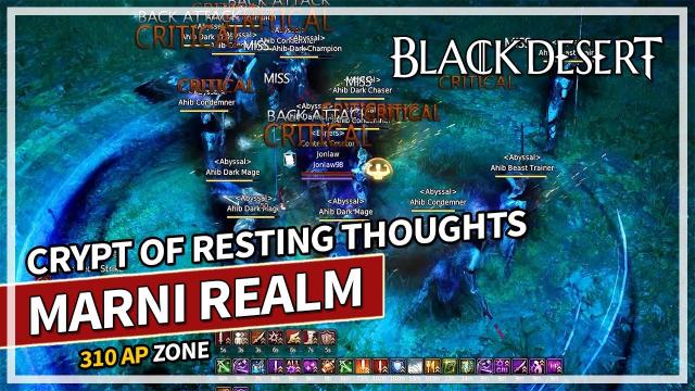 New Crypt of Resting Thoughts Marni Realm Test - Succession DK | Black Desert