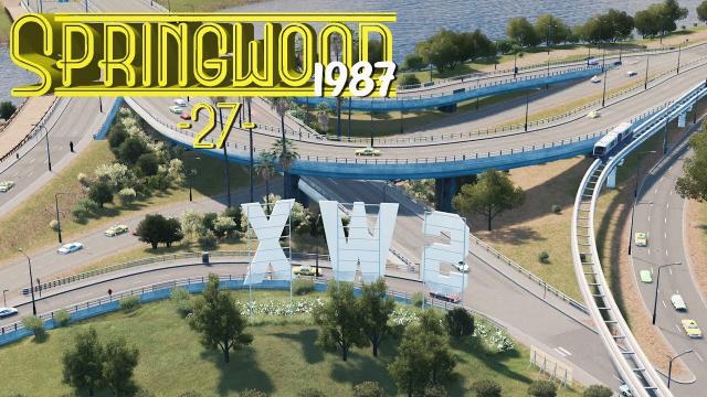 Cities Skylines: Springwood Airport Interchange - EP27 -