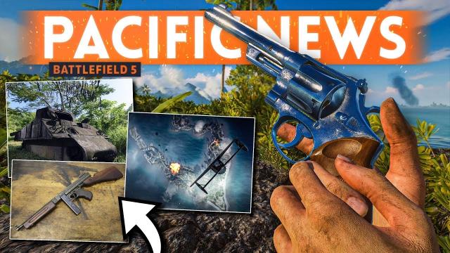 Battlefield 5 Pacific Update ???? Wake Island RELEASE DATE, 4th Pacific Map & M1A1 Thompson Rumor