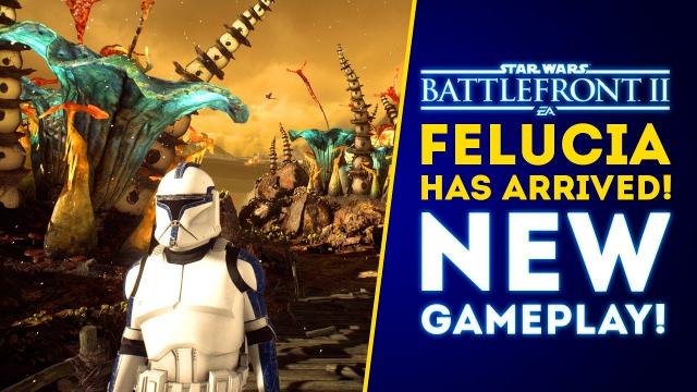 New Felucia Gameplay with AT-TE, Clone Commandos & Heroes! - Star Wars Battlefront 2 Update