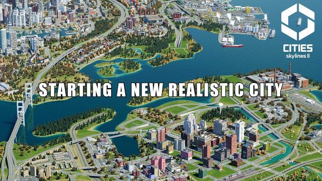 Starting a NEW Realistic City in Cities Skylines 2