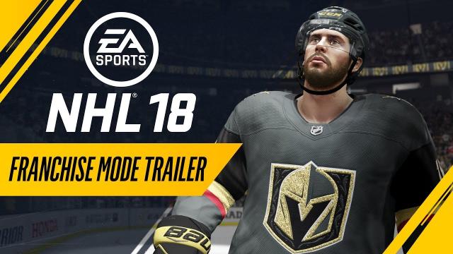 NHL 18 | Franchise Mode Trailer | Expansion Draft, Vegas Golden Knights