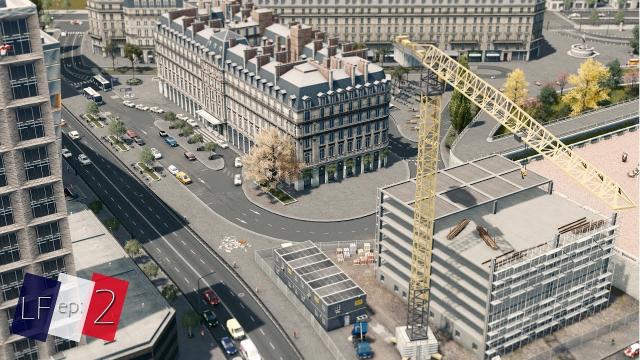 Little France: Hotel Terminus, financial district and construction site #2
