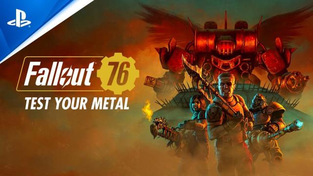 Fallout 76 - Test Your Metal Launch Trailer | PS4 Games