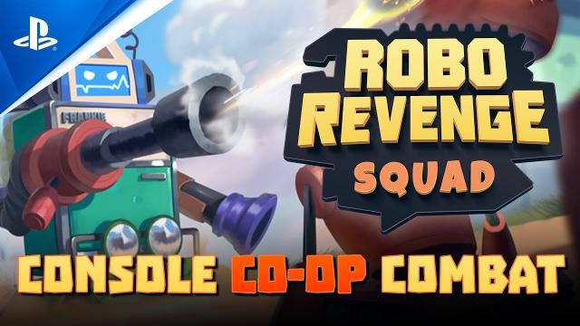 Robo Revenge Squad - Announcement Trailer | PS5, PS4