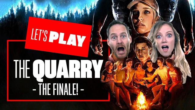 Let's Play The Quarry PS5 Part 5 - THE FINALE! THE QUARRY PS5 GAMEPLAY