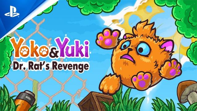 Yoko & Yuki: Dr. Rat's Revenge - Release Trailer | PS4