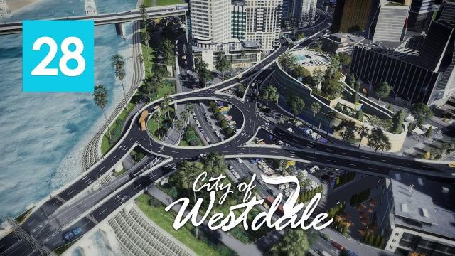 Cities Skylines: Westdale EP28 - Foundation of Concrete Jungle with Relaxing Music [4K]