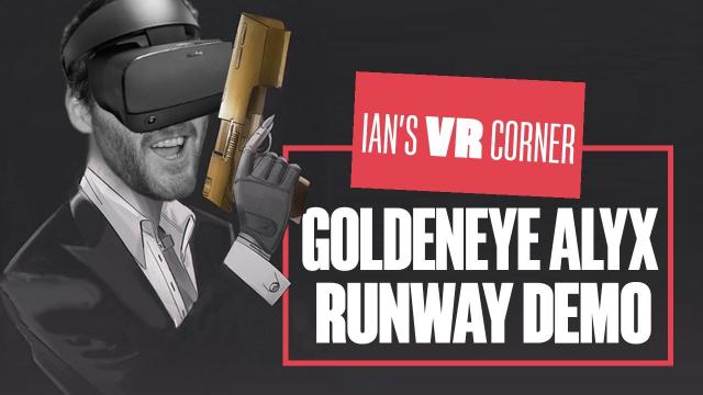 Goldeneye Alyx 007: Runway Gameplay Is Golden Fun! (Half-Life Alyx Mod) - Ian's VR Corner