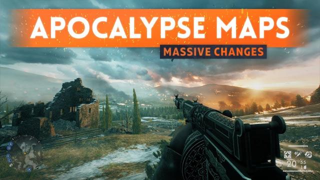➤ MASSIVE APOCALYPSE DLC MAP CHANGES! - Battlefield 1 (More Cover, Trenches & Weapon Changes)