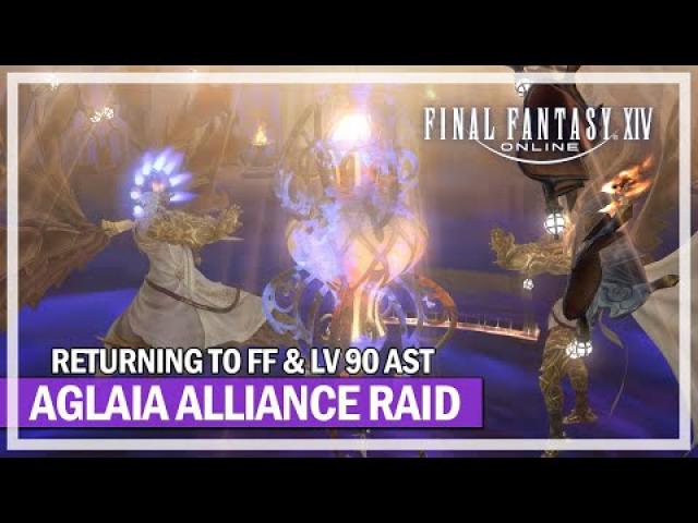 Returning Player & Aglaia Alliance Raid AST Healer | Final Fantasy 14