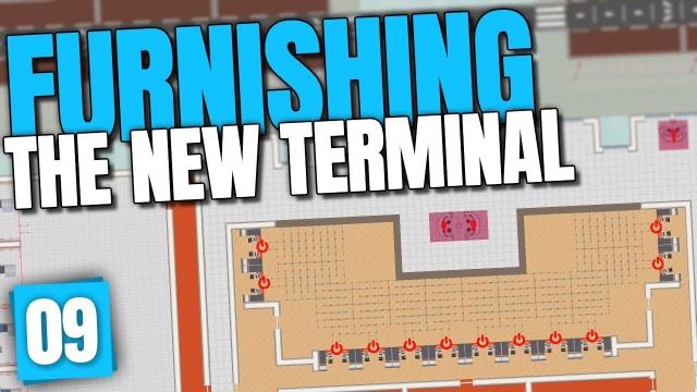 Furnishing our NEW TERMINAL! | Airport CEO (Part 9)