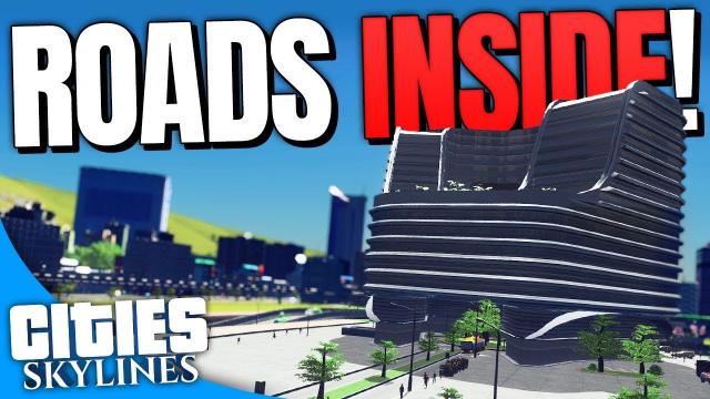Driving INSIDE the Mall! | Cities: Skylines (Part 10)