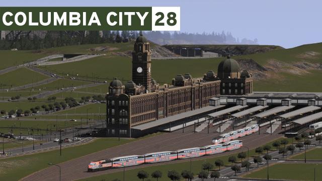 Union Station Infrastructure - Cities Skylines: Columbia City #28