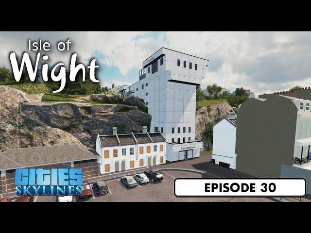 Cliff top lift  - Cities: Skylines: Isle of Wight - 30