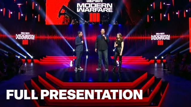 Call of Duty: Modern Warfare 3 Full Presentation | Gamescom ONL 2023