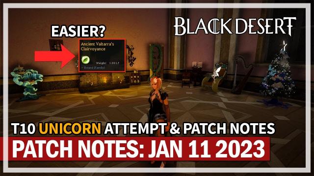 T10 Unicorn Attempt #3 & Patch Notes Opinions | Black Desert