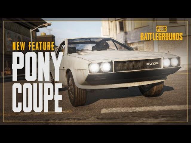 New Vehicle - Pony Coupe | PUBG