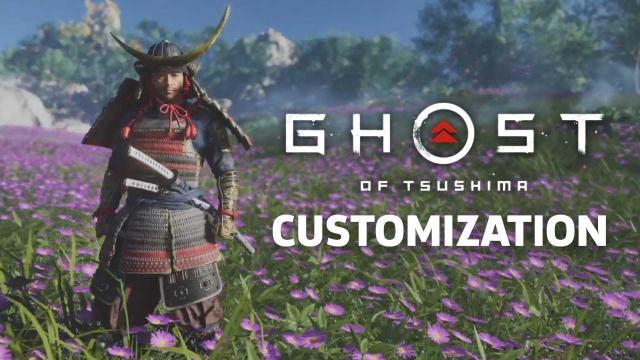 Ghost of Tshushima - Official Character Customization Gameplay Demo
