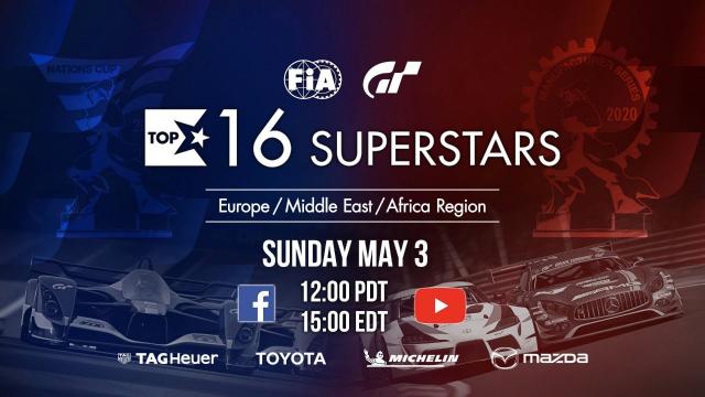 Gran Turismo Sport Top 16 Superstars showdown - EMEA Region [English]