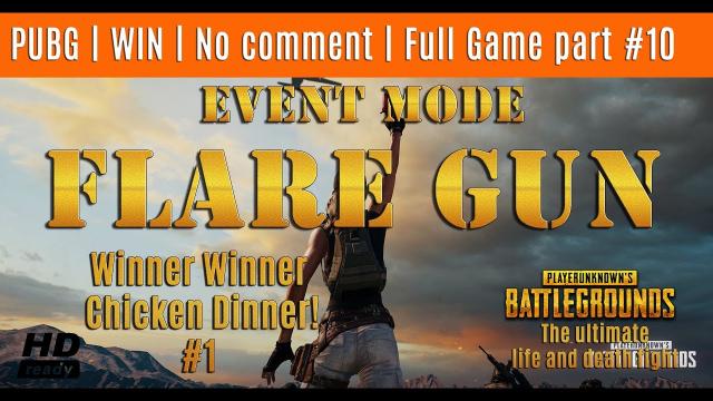 PUBG | EVENT | WIN | NO COMMENTARY | Full game #10