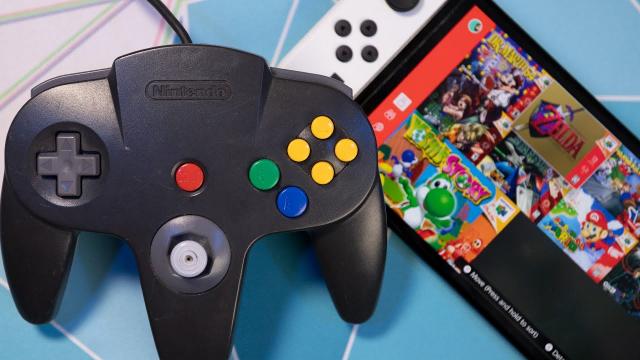 Good luck getting controllers to work with Nintendo 64 Online...