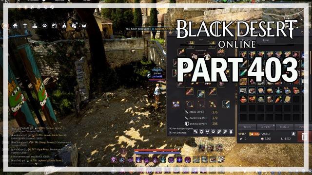 Black Desert Online - Dark Knight Let's Play Part 403 - Manshaums