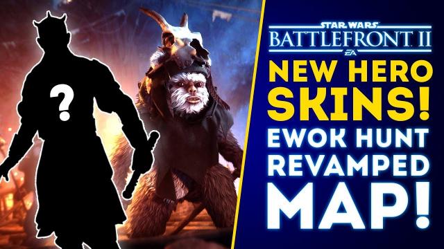 New Hero Appearances This Month! Ewok Hunt Revamped Map! - Star Wars Battlefront 2 Update