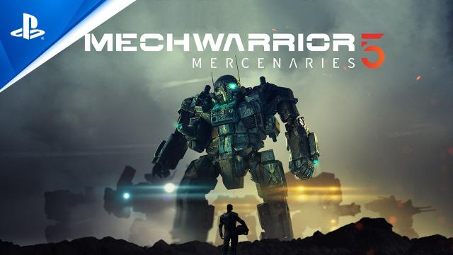 MechWarrior 5: Mercenaries - Announcement Trailer | PS5, PS4