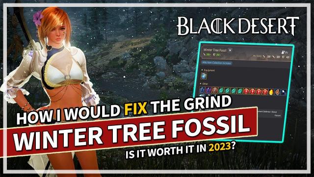 How I would Fix Winter Tree Fossil Grind Spot | Black Desert