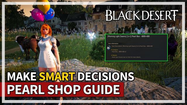 Get Value With These Items & Updated Pearl Shop Guide 2023 | Black Desert