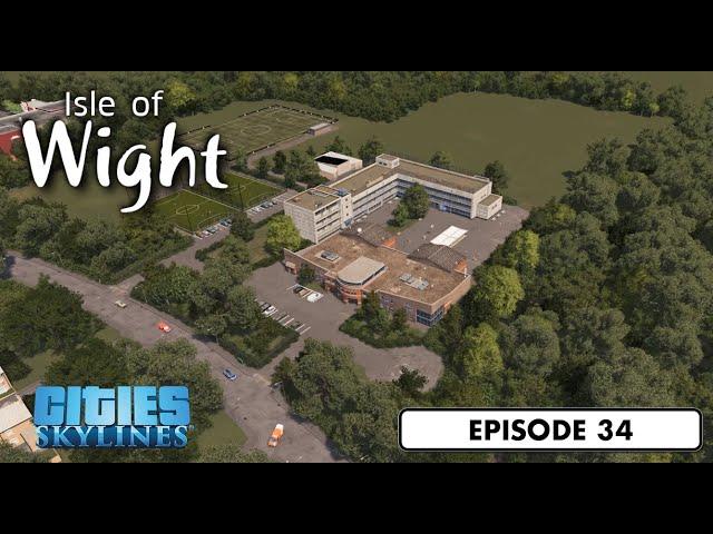 Modern School / College - Cities: Skylines: Isle of Wight - 34