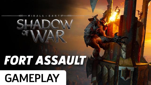 Middle-earth: Shadow Of War - New Fort Assault Gameplay